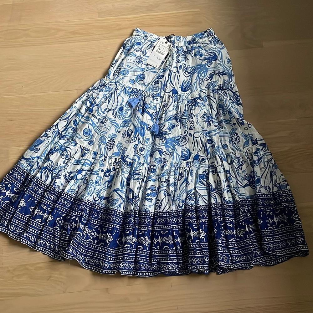 Zara midi skirt